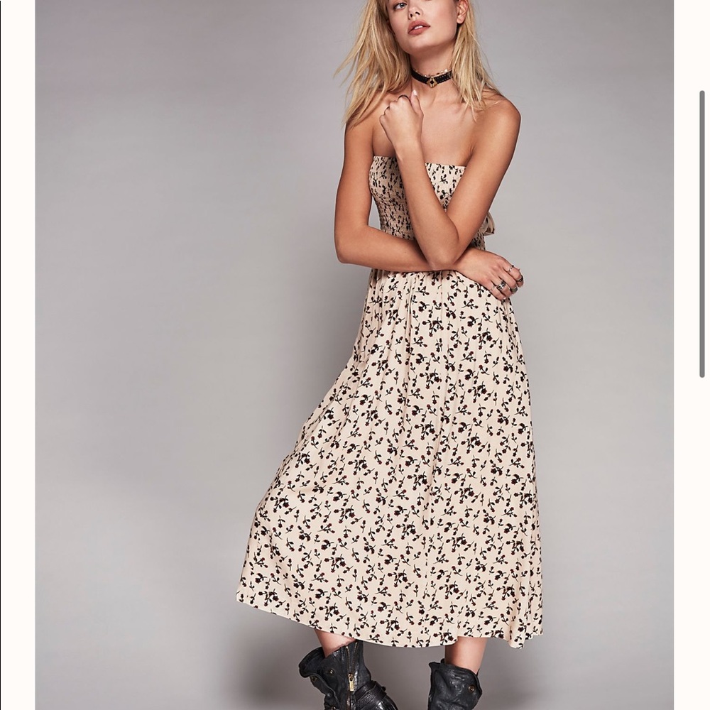 Free people tie back dress